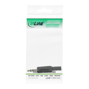 InLine® 3.5mm audio stereo plug, soldering version