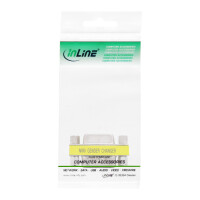 InLine® Mini Gender Changer 9 Pin serial male / female