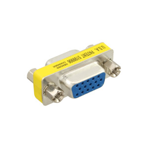 InLine® Adapter DB15 HD VGA / S-VGA female / female