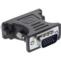 InLine® DVI-A Adapter, Analog 24+5 Buchse auf 15pol HD Stecker (VGA)