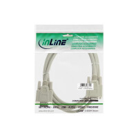 InLine® VGA Cable 15 Pin HD male / male beige 2m