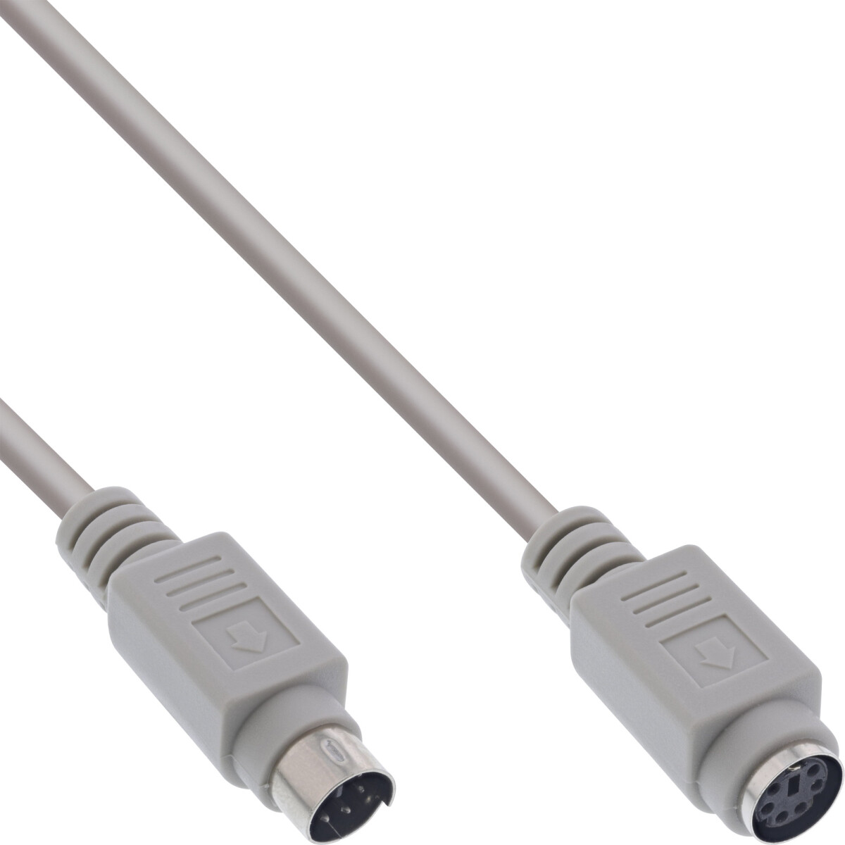 InLine® PS/2 Cable Extension male / female 10m