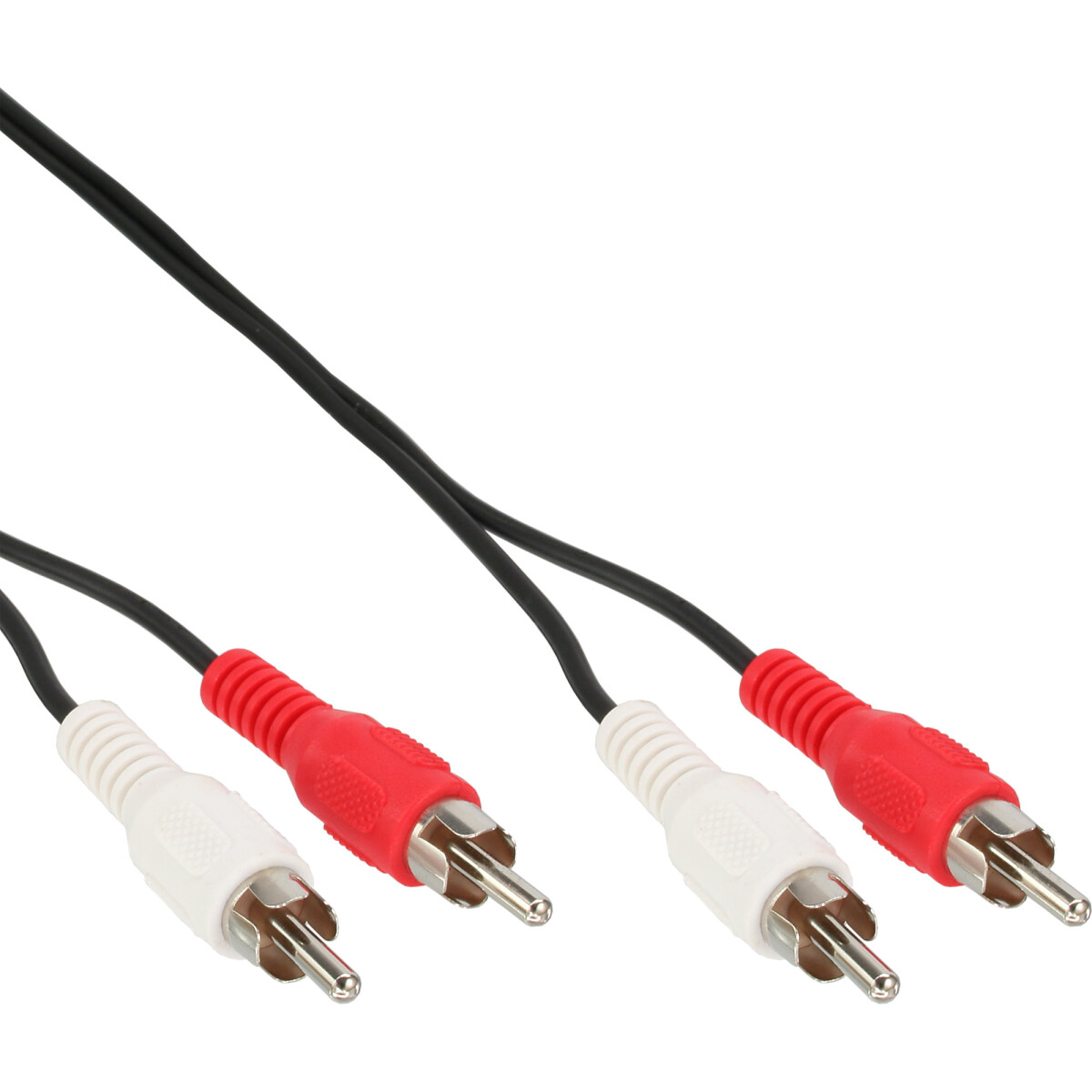 InLine® Audio cable, 2x RCA M/M 2m