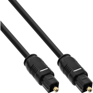 InLine® OPTO Audiokabel, Toslink Stecker / Stecker, 2m