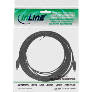 InLine® Optical Audio Cable Toslink male / male 3m