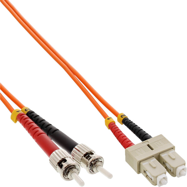 InLine® Fiber Optical Duplex Cable SC/ST 50/125µm OM2 30m