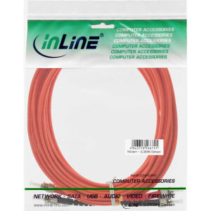 InLine® Fiber Optical Duplex Cable ST/ST 50/125µm OM2 10m