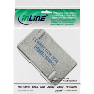 InLine® Verbindungsmodul Cat.6, mit LSA-Technik, geschirmt, bulk