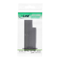 InLine® SCSI III Adapter internal angled 68 to 50 male to male with active 16 Bit Termination