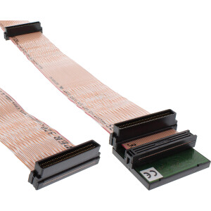 InLine® SCSI U320 ribbon cable, 68pol, for 2 devices, with terminator