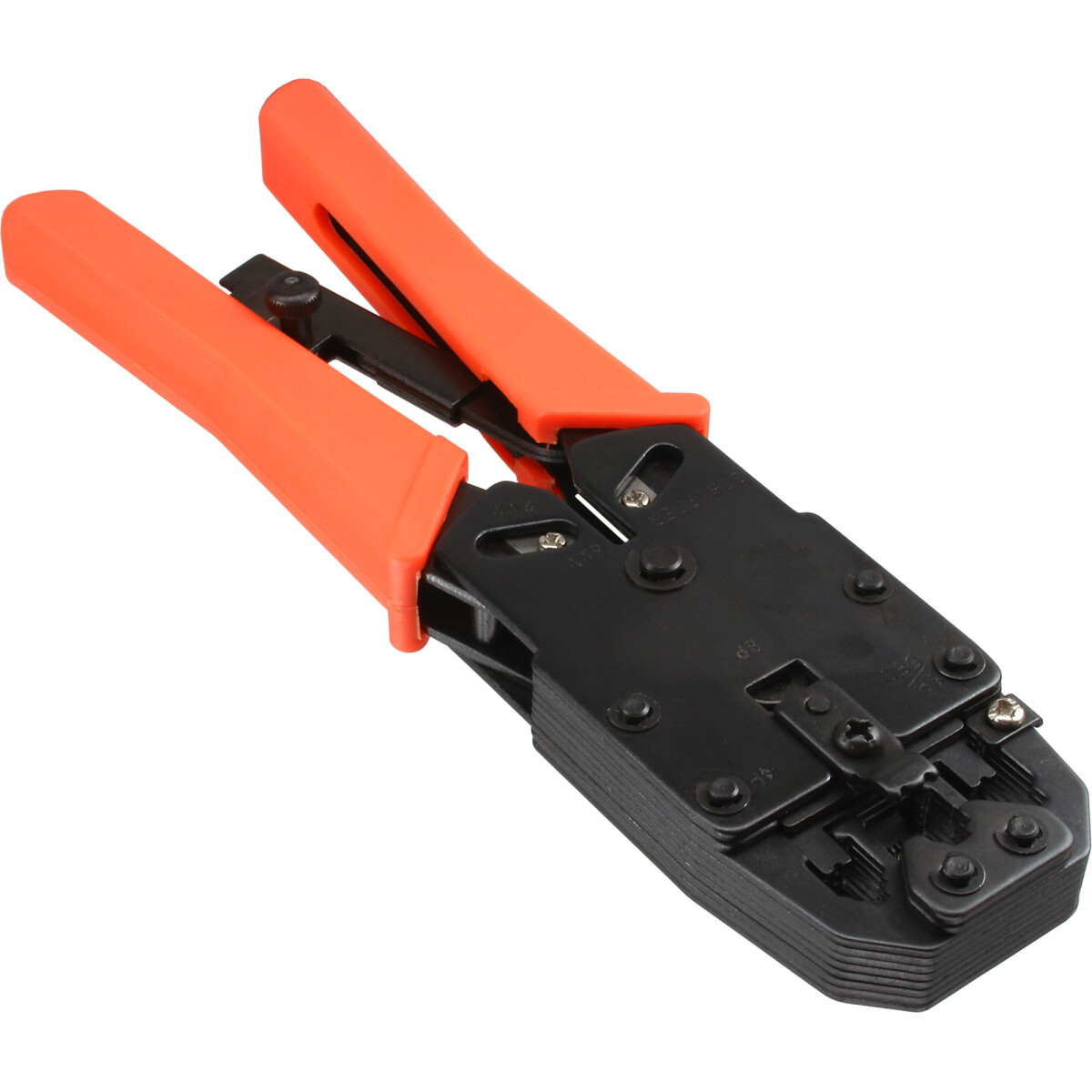 InLine® Crimping Pliers Tool for RJ10 RJ11 RJ12 RJ45...