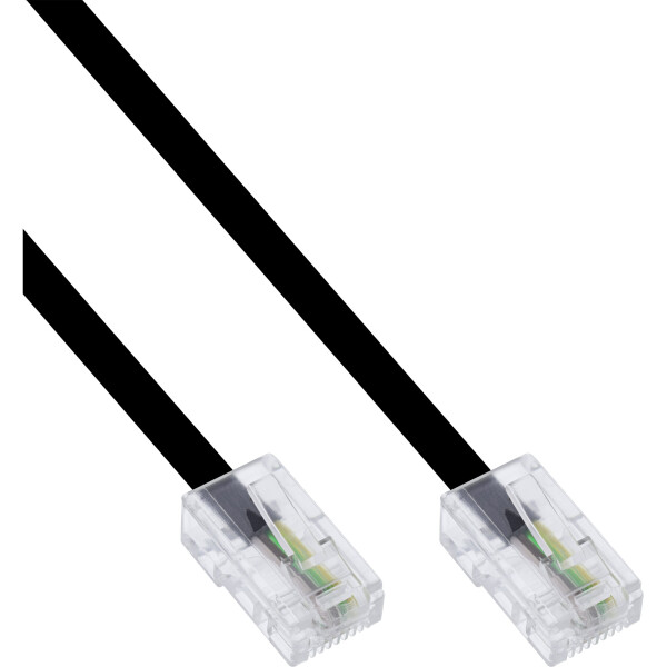 InLine® ISDN Cable RJ45 male / male 8P4C 20m