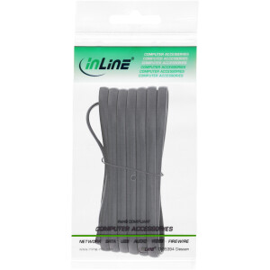 InLine® Modular Cable RJ12 6P6C male / female 10m