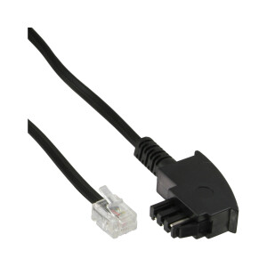InLine® TAE-F German Cable for Telekom/Siemens TAE-F German / RJ11 6P4C M/M, 3m