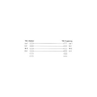 InLine® TAE-F Verlängerung, TAE-F Stecker / Buchse, 6m