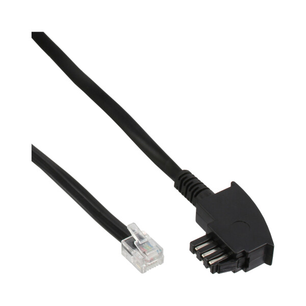 InLine® TAE-N cable, TAE-N / RJ11 6P4C, 6m