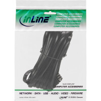 InLine® TAE-N Telephone Extension Cable TAE-N male / female 3m