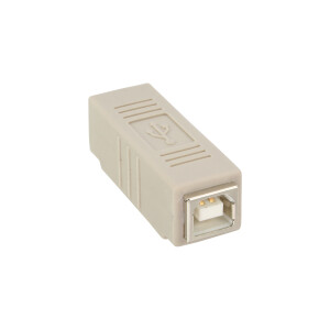 InLine® USB 2.0 Adapter Type B female to Type B female