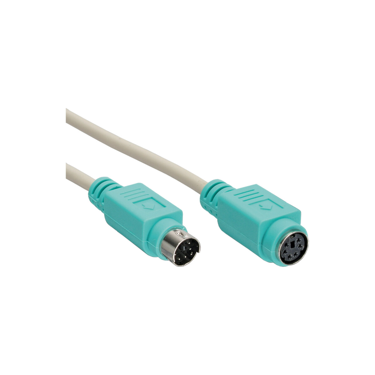 InLine® PS/2 Verlängerung, Stecker / Buchse,...