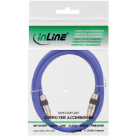 InLine® Premium RCA Video & Digital Audio Cable RCA male / male gold plated 1m