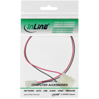 InLine® Fan Voltage Adapter Cable 12V / 7V 0.3m