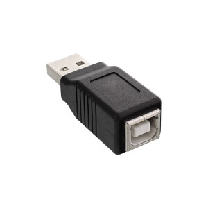 InLine® USB 2.0 Adapter Type A male / Type B female