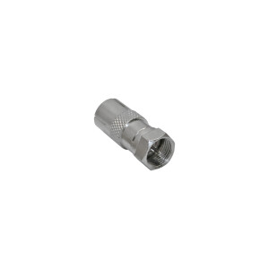 InLine® Coaxial Adapter F-male connector (SAT) to IEC female male Antenna