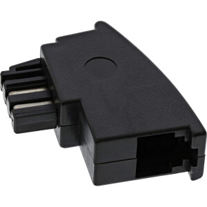 InLine® TAE-N Adapter, TAE-N Stecker auf RJ11 Buchse 6P4C