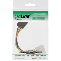 InLine® SATA Power Cable 1x 5.25" / SATA 0.15m