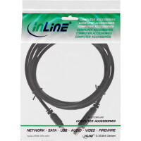 InLine® USB 2.0 Mini Cable USB Type A male / Mini B male, 5pin, black, 1m