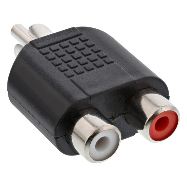 InLine® Audio Adapter RCA male / 2x RCA female