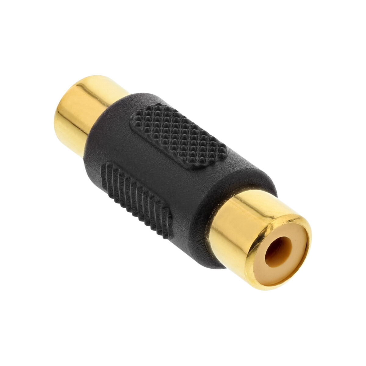 InLine® Audio Adapter RCA female / female gold plated