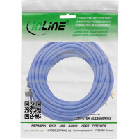 InLine® Cinch/Klinke Kabel, PREMIUM, 2x Cinch Stecker an 3,5mm Klinke, 10m