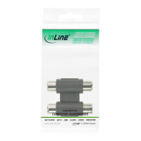 InLine® Audio Adapter 2x RCA female / female