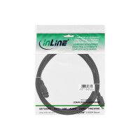 InLine® FireWire 400 to 800 1394b Cable 4 / 9 Pin male 1m