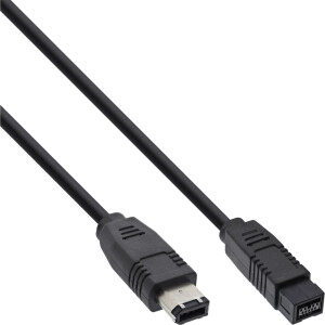 InLine® FireWire 400 to 800 1394 Cable 6 / 9 Pin male 1m