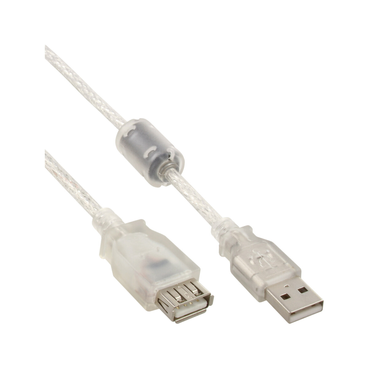 InLine® USB 2.0 Verlängerung, St/Bu, Typ A,...