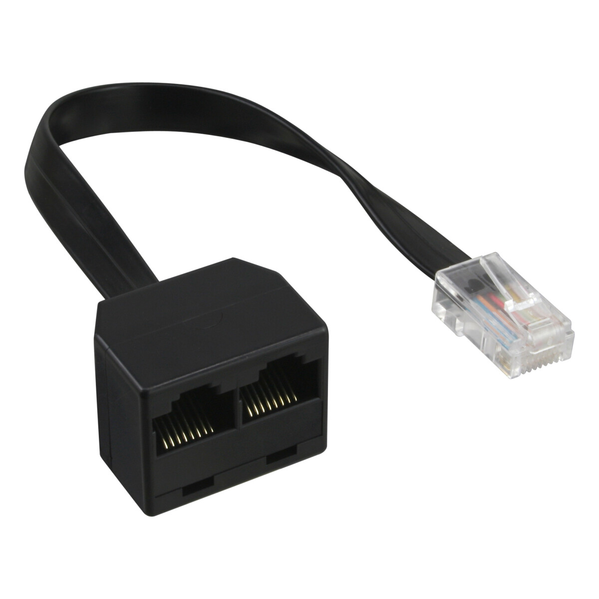 ISDN spitter 1->2, InLine®, 1x RJ45 M / 2x RJ45 F,...