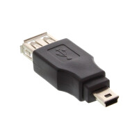 InLine® USB 2.0 Adapter, Buchse A auf Mini-5pol Stecker