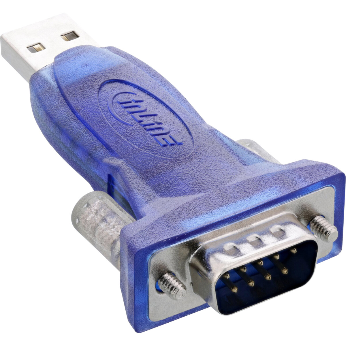 InLine® USB zu Seriell Adapter, ST A an 9pol Sub D...