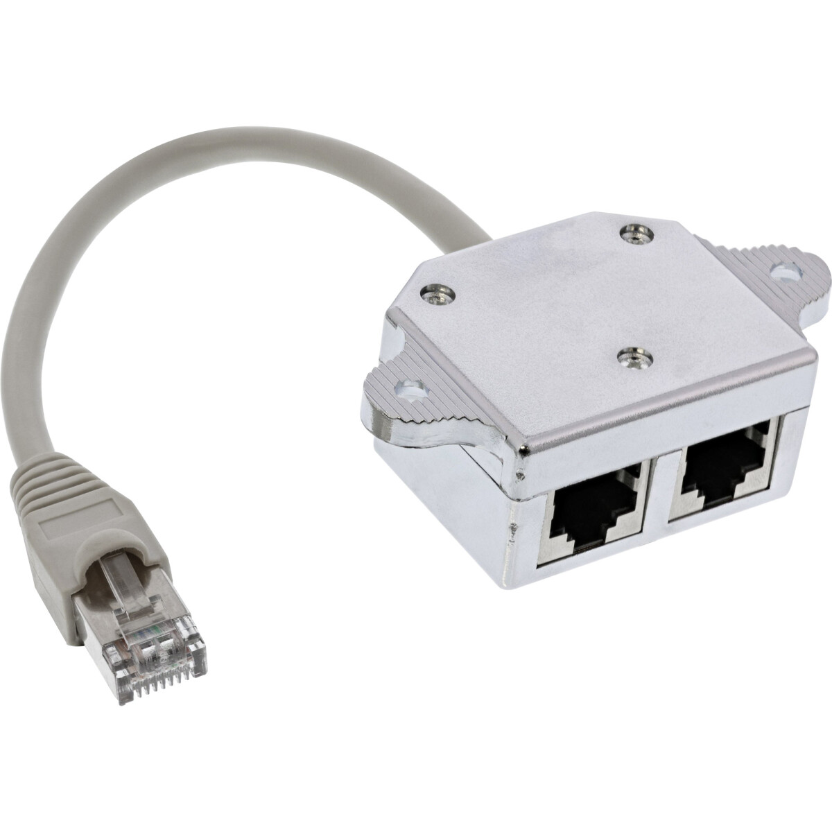 InLine® ISDN Port Doubler 1x RJ45 male / 2x RJ45...