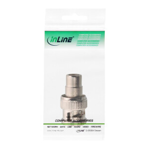 InLine® Video Adapter 1x RCA female / BNC male