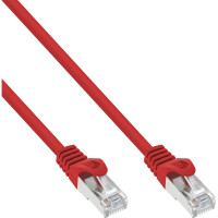 InLine® Patchkabel, F/UTP, Cat.5e, rot, 2m