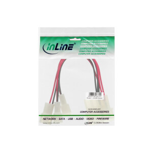 InLine® PC Fan Adapter Cable 12V / 5V for up to 3 fans