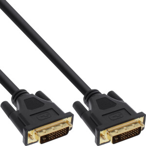 InLine® DVI-D Anschlusskabel Premium, digital 24+1 ST / ST, Dual Link, 20m