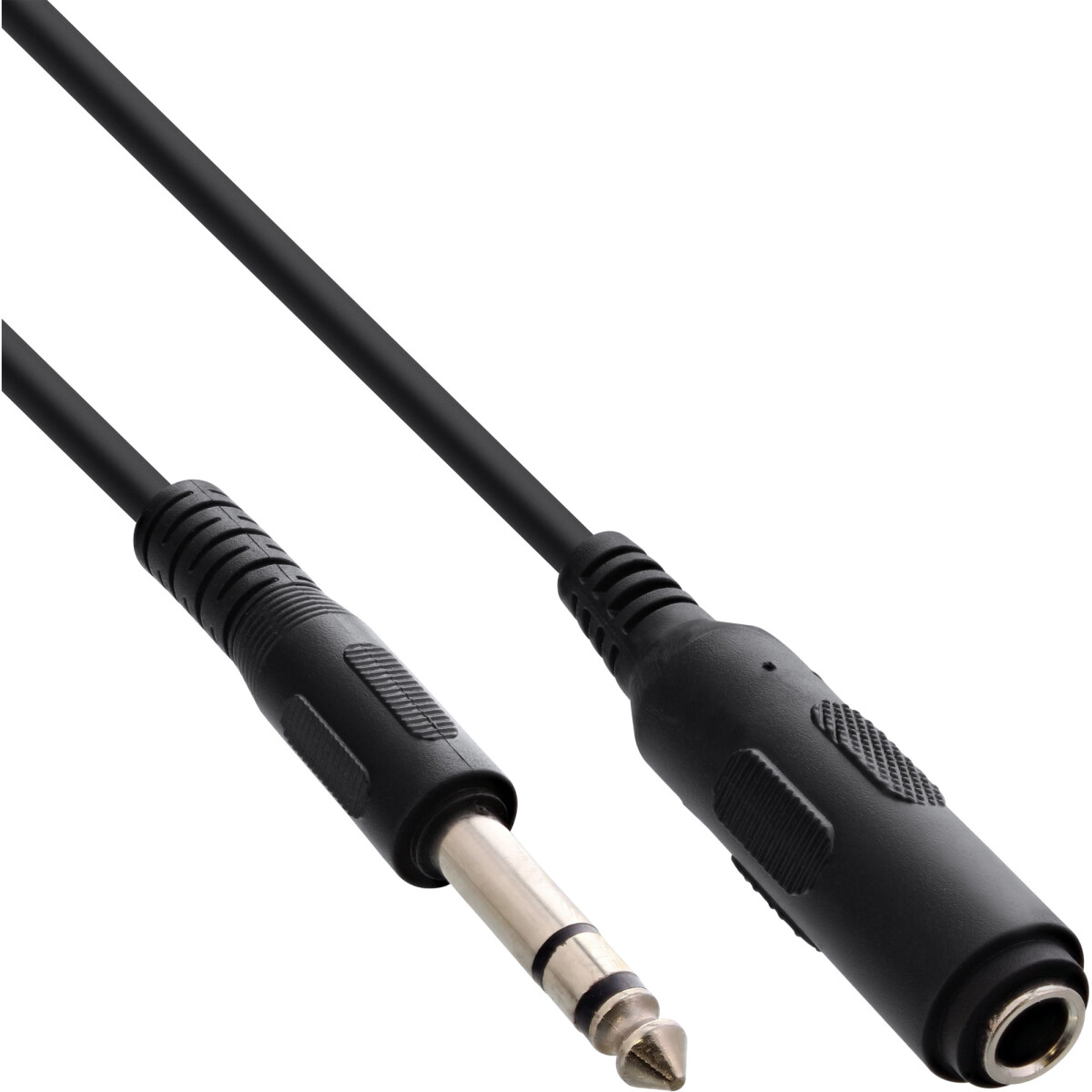 InLine® Jack Extension 6.3mm Stereo male / female 5m