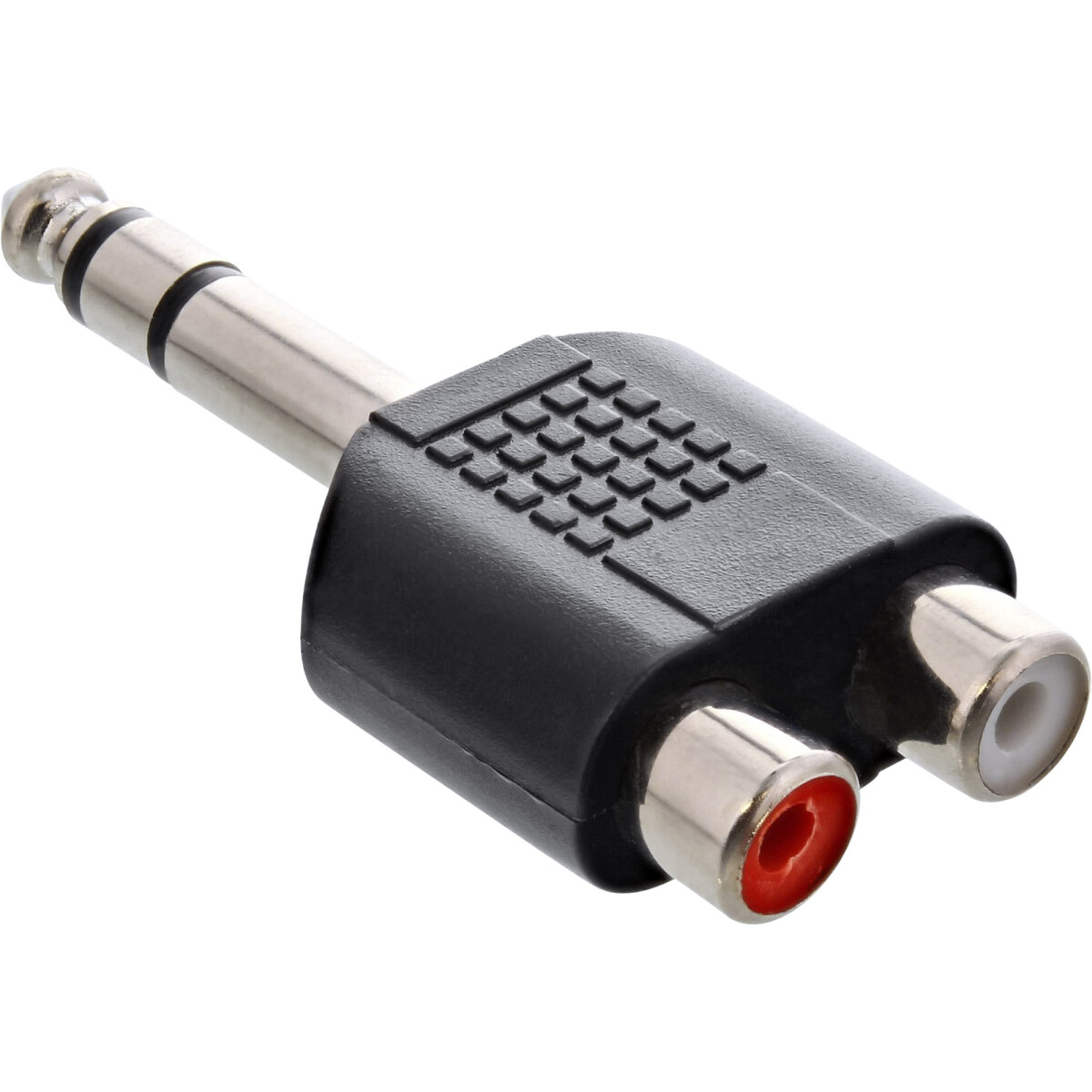 InLine® Audio Adapter 6.3mm Stereo male / 2x RCA female