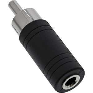 InLine® Audio Adapter RCA male / 3.5mm mono female