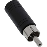 InLine® Audio Adapter RCA male / 3.5mm mono female