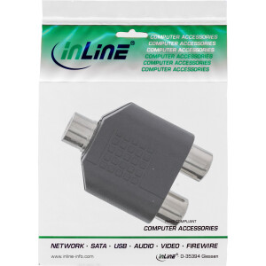 InLine® Audio Adapter 3.5mm male / 1x RCA mono female